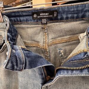 Sinn High Waist Authentic Skinny Jeans - Blue